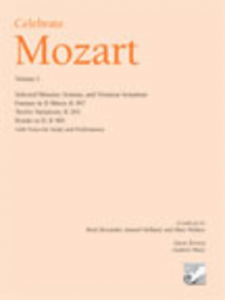Celebrate Mozart, Volume I