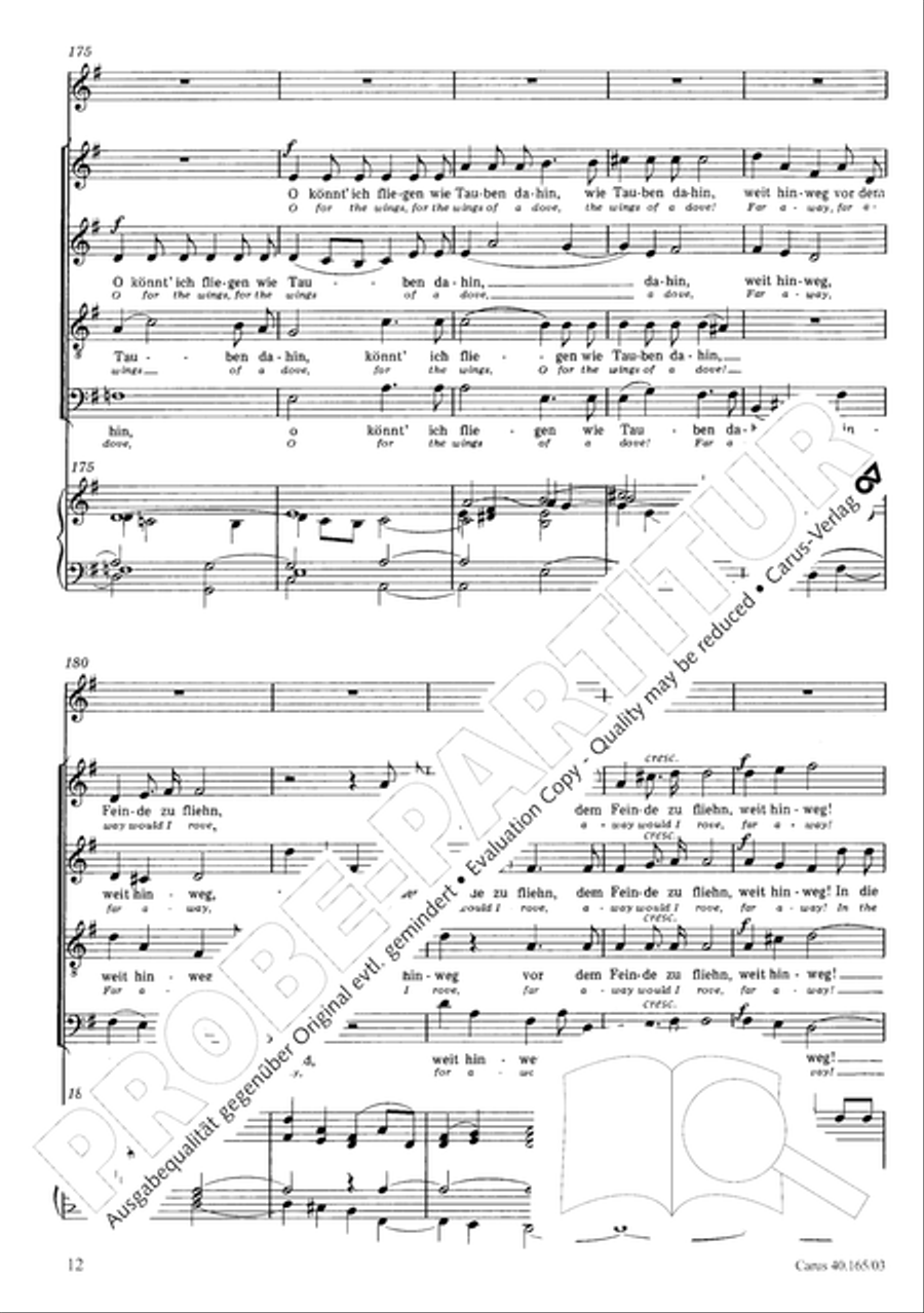 Hor mein Bitten (2 Fassungen) Organ scores gallery preview page 17