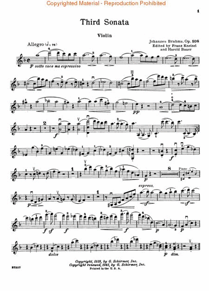 Sonata in D Minor, Op. 108