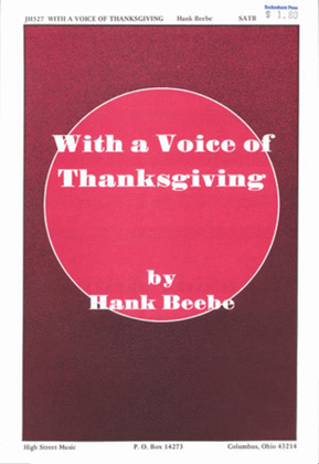 With a Voice of Thanksgiving