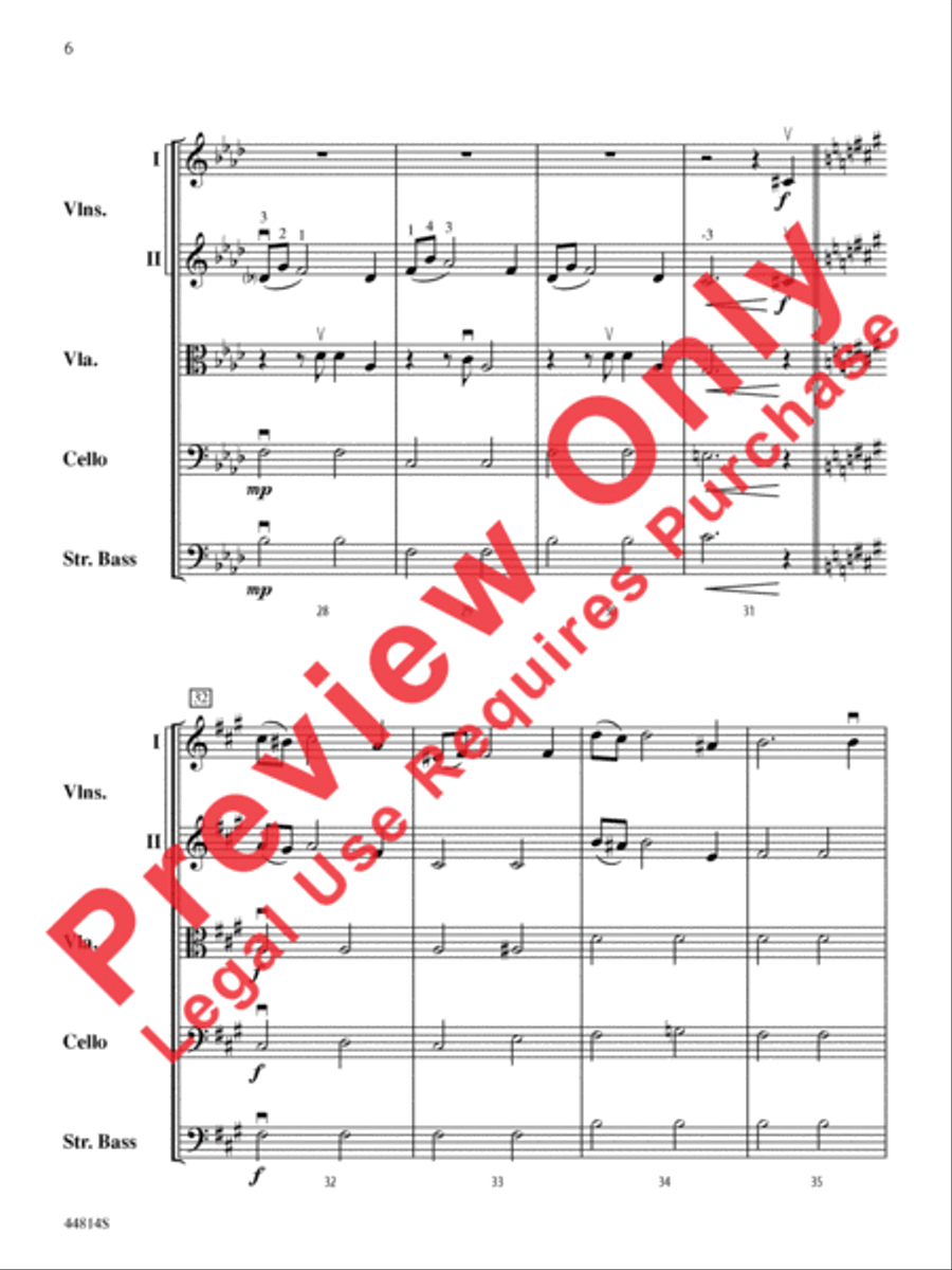 Transylvanian Lullaby Transylvanian Lullaby String Orchestra scores gallery preview page 7