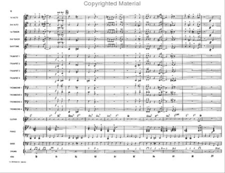 Simply Swing It! Jazz Ensemble scores gallery preview page 10