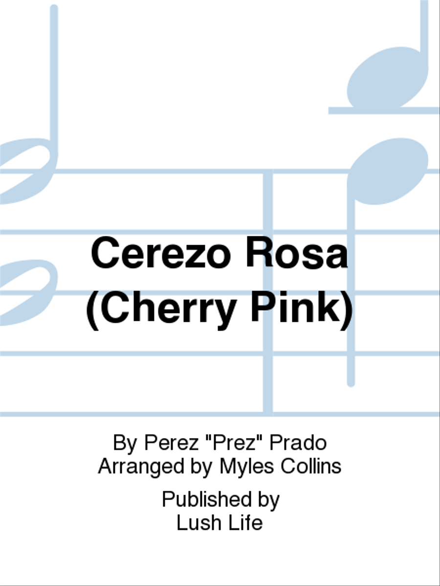 Cerezo Rosa (Cherry Pink) Big Band scores gallery preview page 1