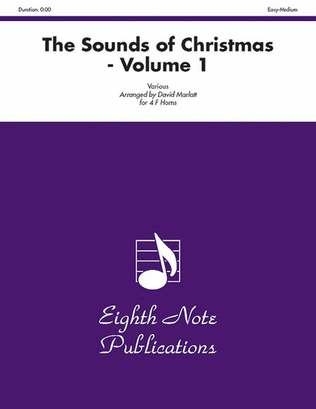Book cover for The Sounds of Christmas, Volume 1