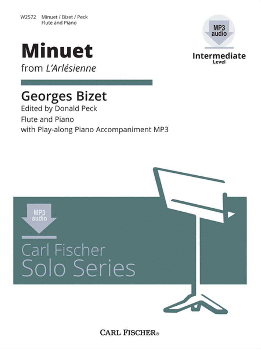 Minuet Flute Solo scores gallery preview page 1