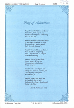 Song of Aspiration