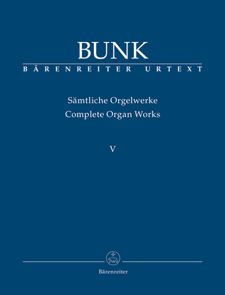 Book cover for Complete Organ Works, Volume V