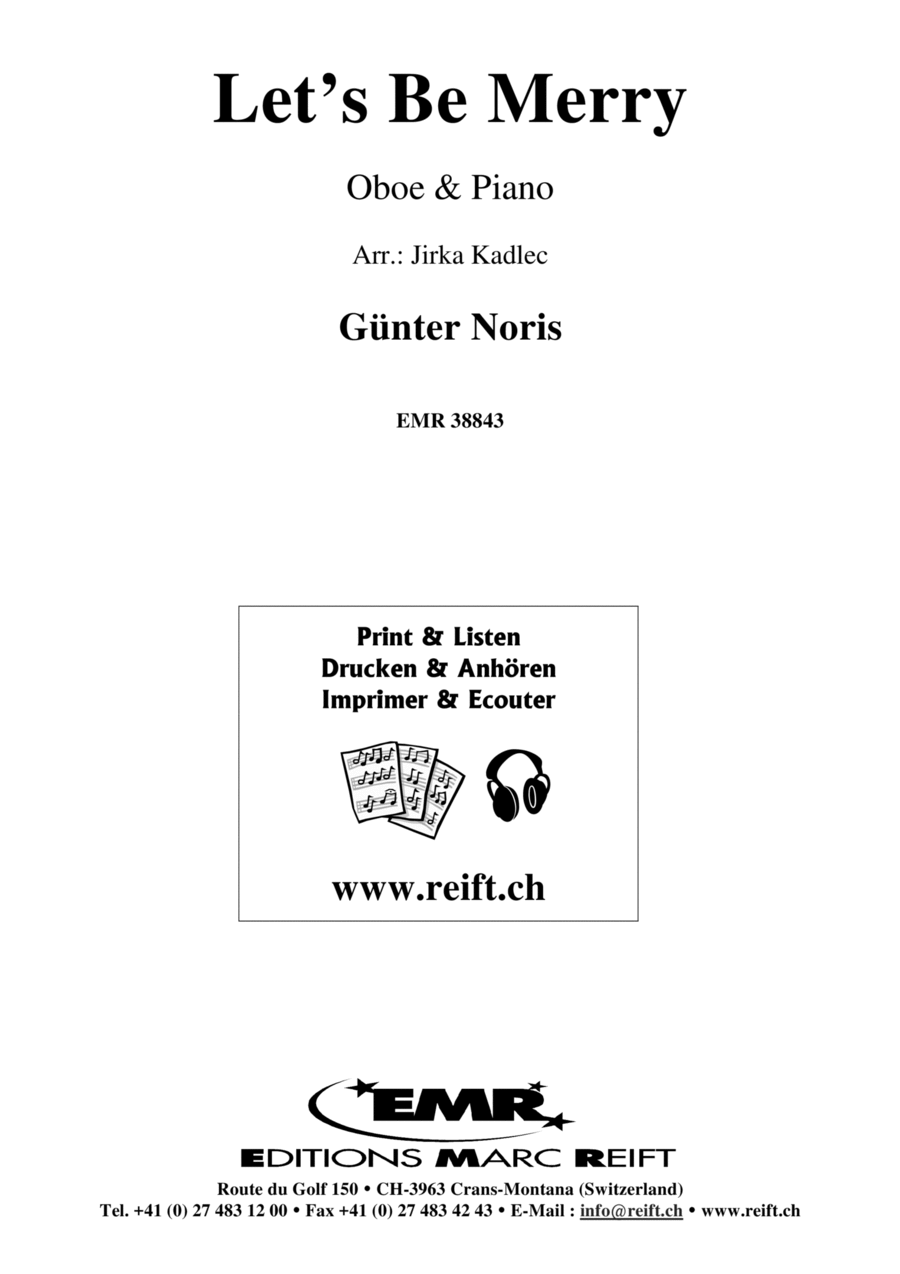 Let's Be Merry Let's Be Merry Piano Accompaniment scores gallery preview page 1