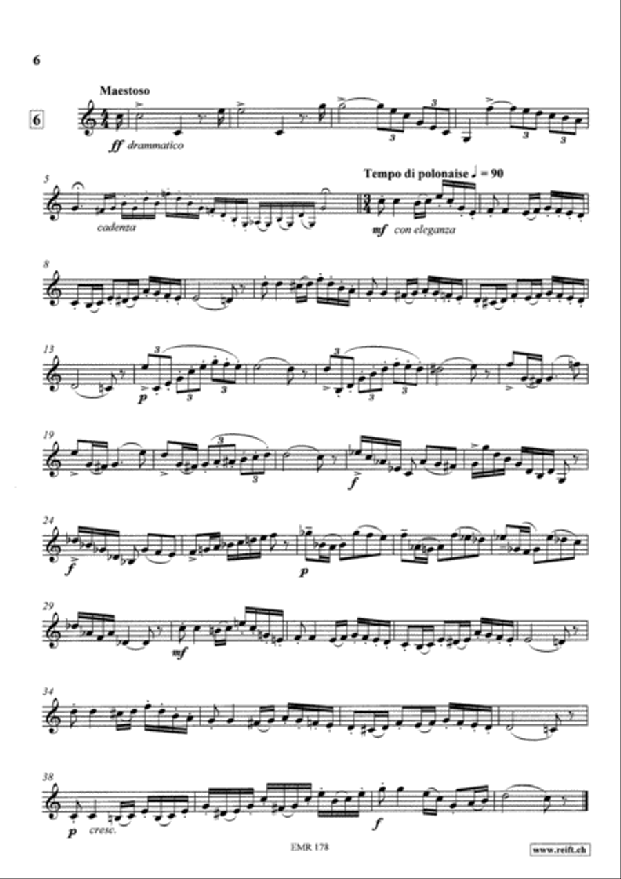 Technical & Melodic Studies Vol. 5 Euphonium scores gallery preview page 6