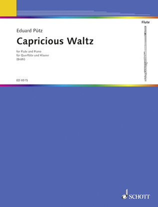 Book cover for Blue Waltz Flute/piano