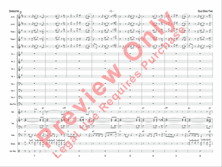 Cold Duck Time Cold Duck Time Jazz Ensemble scores gallery preview page 3