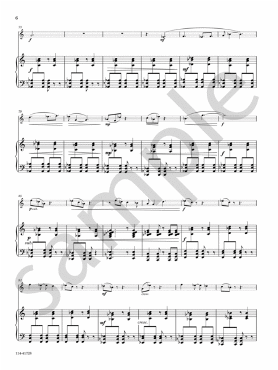 Autumn Rondo Chamber Music scores gallery preview page 6