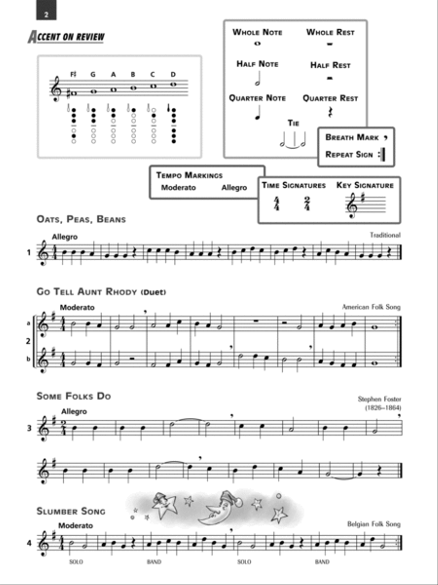 Accent on Achievement, Book 2 Concert Band Methods scores gallery preview page 2