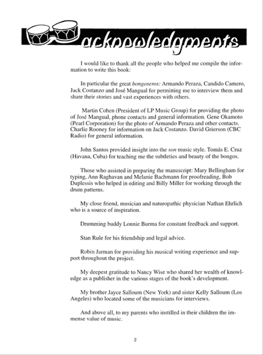 The Bongo Book Percussion scores gallery preview page 8