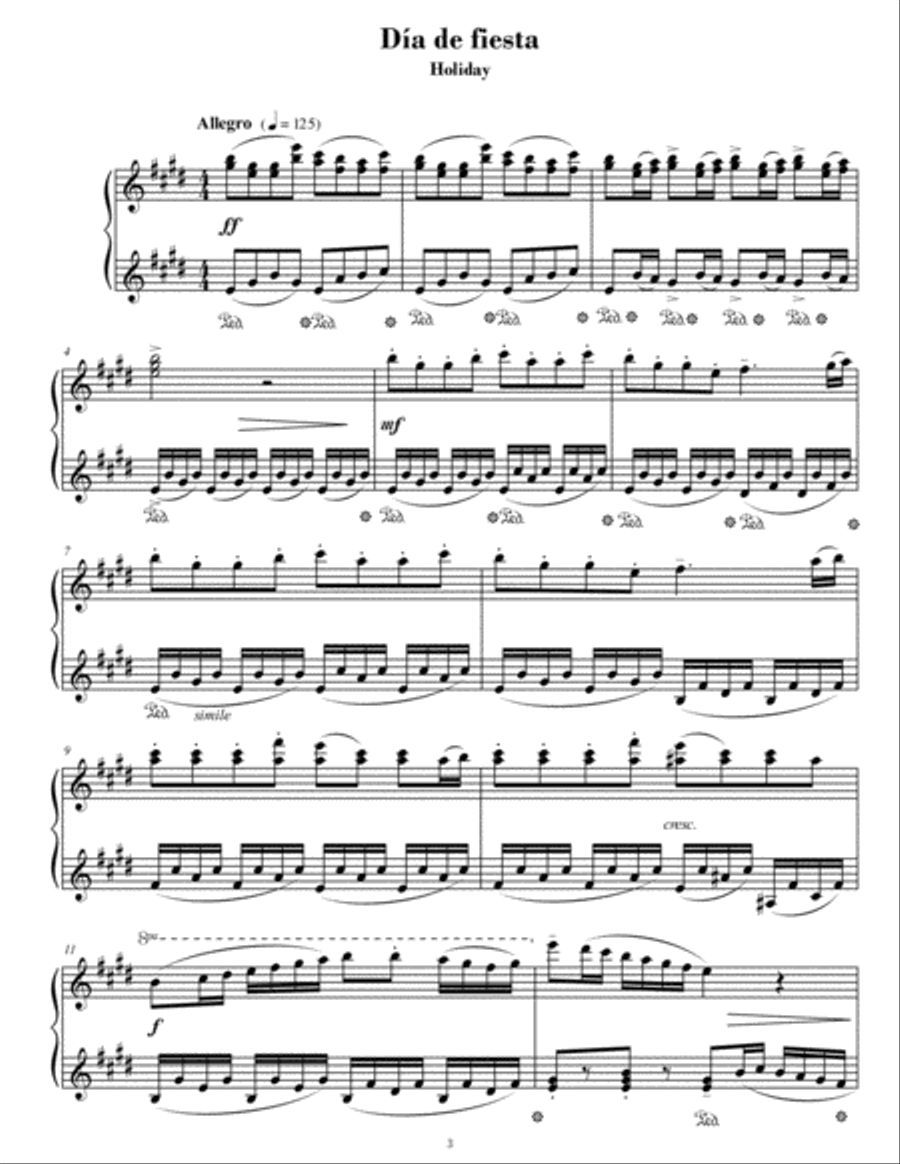 Escenas de niños (Scenes from childhood) Piano Solo scores gallery preview page 6