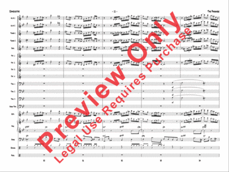 The Passage The Passage Jazz Ensemble scores gallery preview page 30