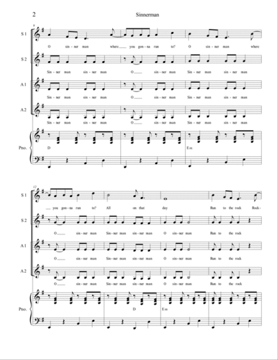 Sinnerman Sinnerman SSAA scores gallery preview page 2