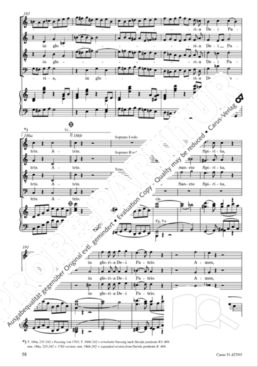 Mass in C Minor, K. 139/47a 