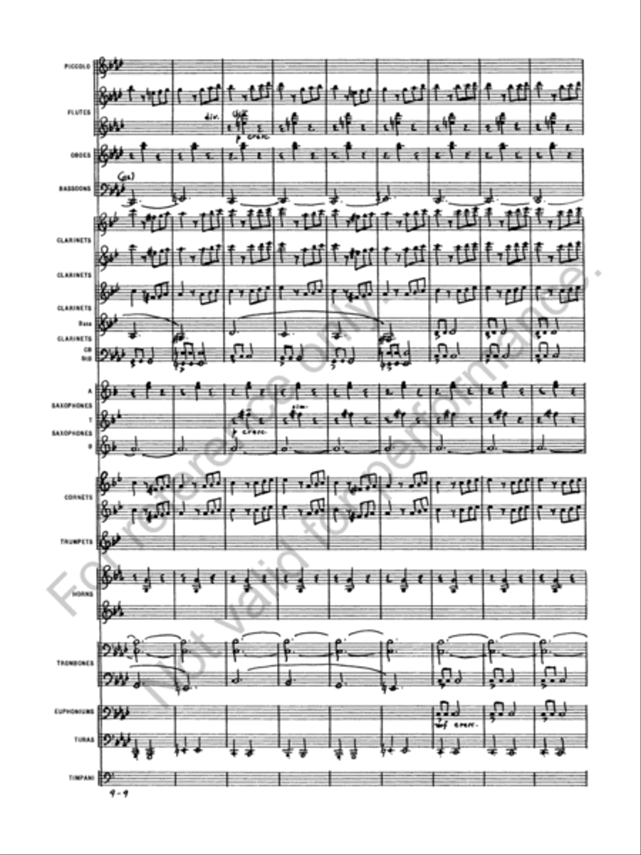 Egmont Egmont Concert Band scores gallery preview page 12