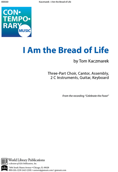I Am the Bread of Life image number null