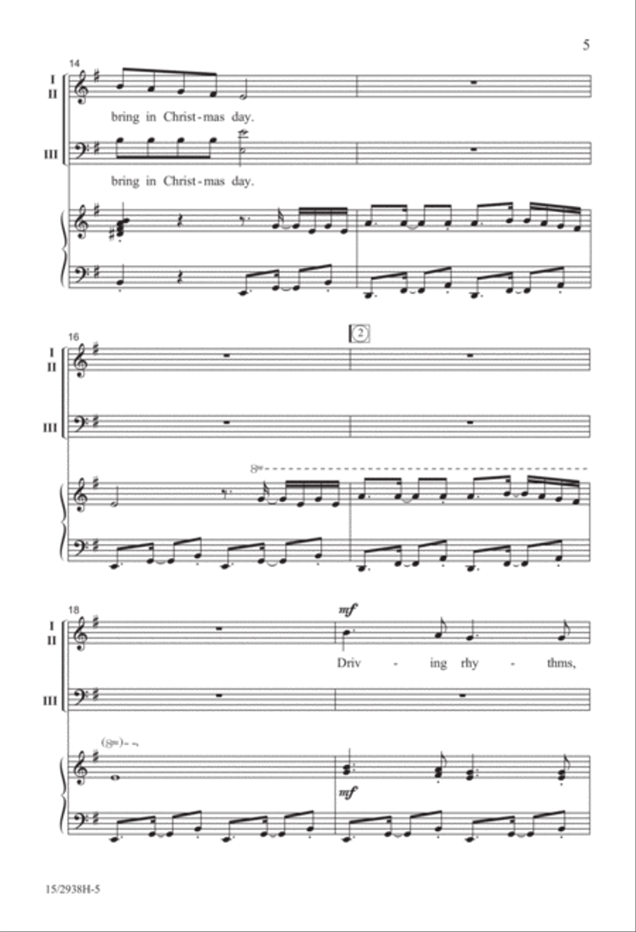 South of the Border 3-Part scores gallery preview page 6