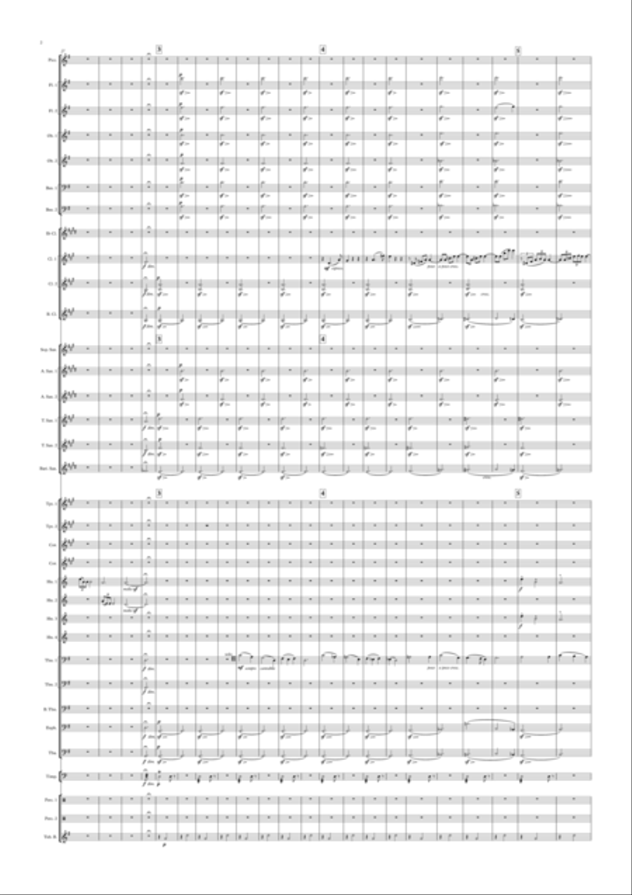 Le Chasseur Maudit (Franck arr Timothy R Wheeler) Small Ensemble scores gallery preview page 2