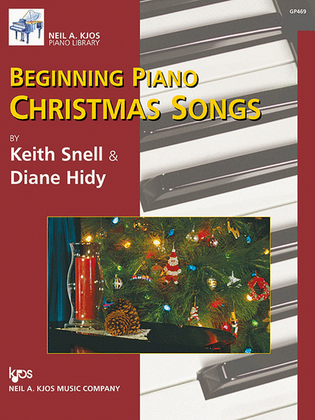 Book cover for Beginning Piano Christmas Songs