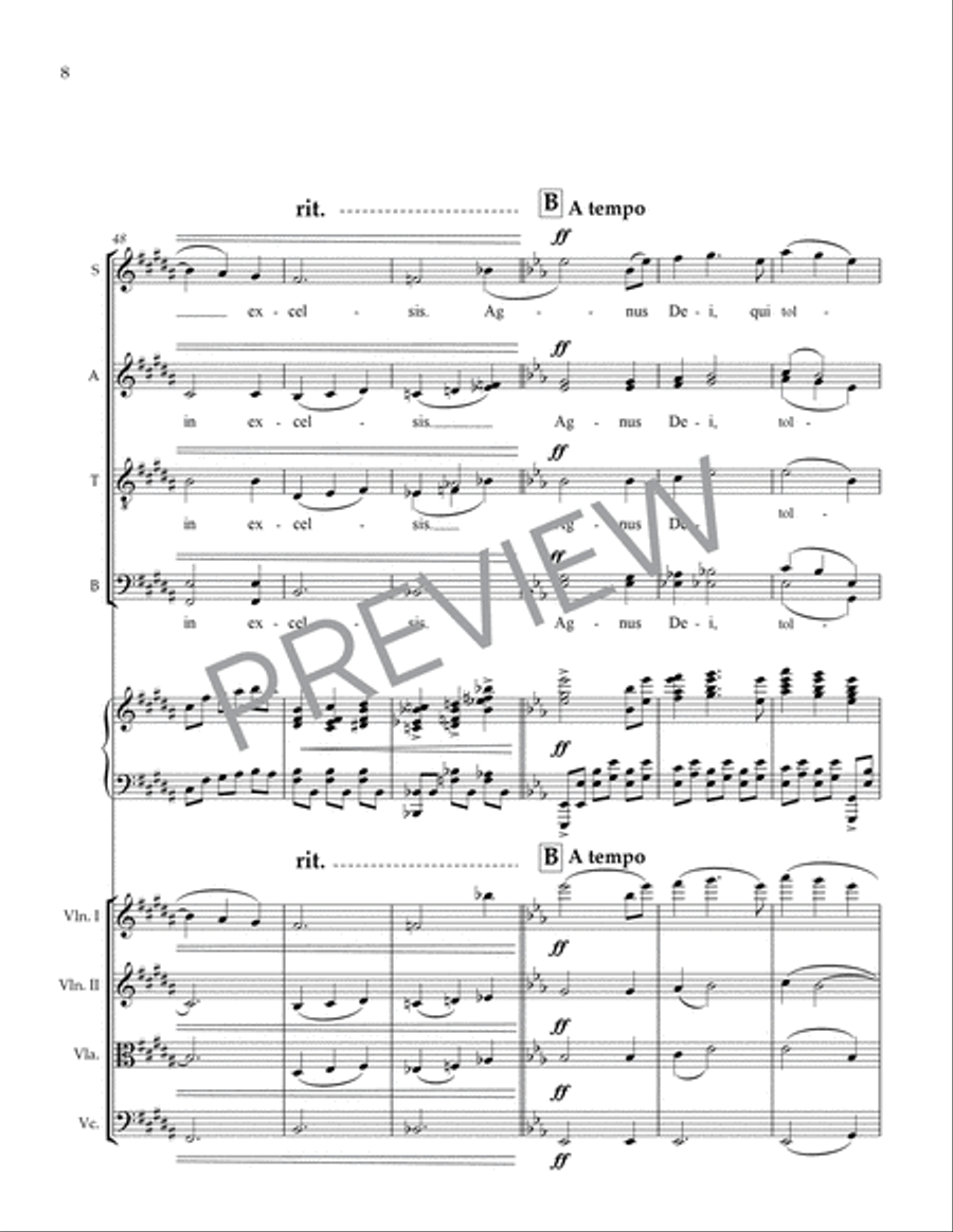 The Ground (Full Score and Instrumental Parts) Choir scores gallery preview page 11
