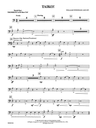 Taiko!: (wp) 1st B-flat Trombone B.C.
