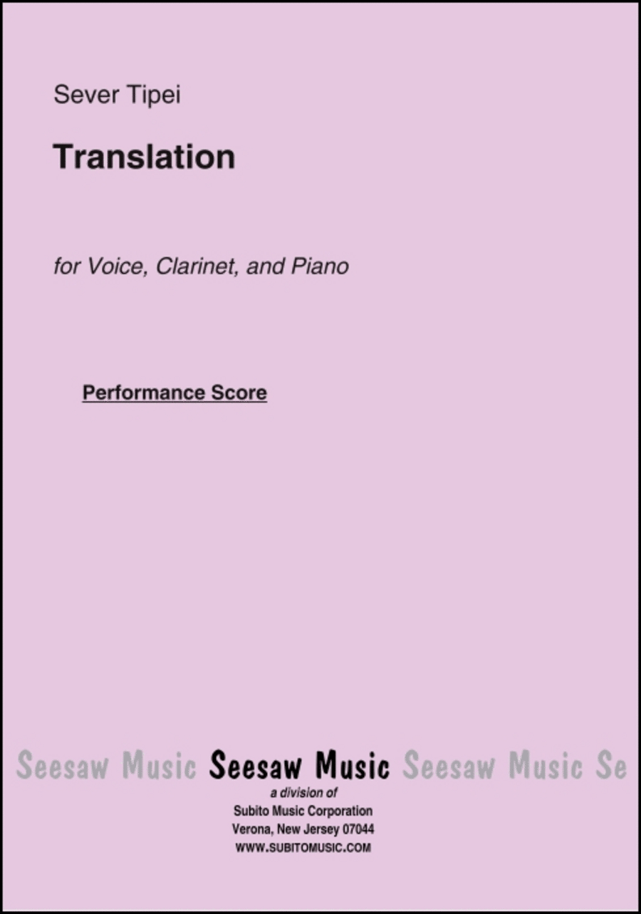 Translation Translation Choir scores gallery preview page 1