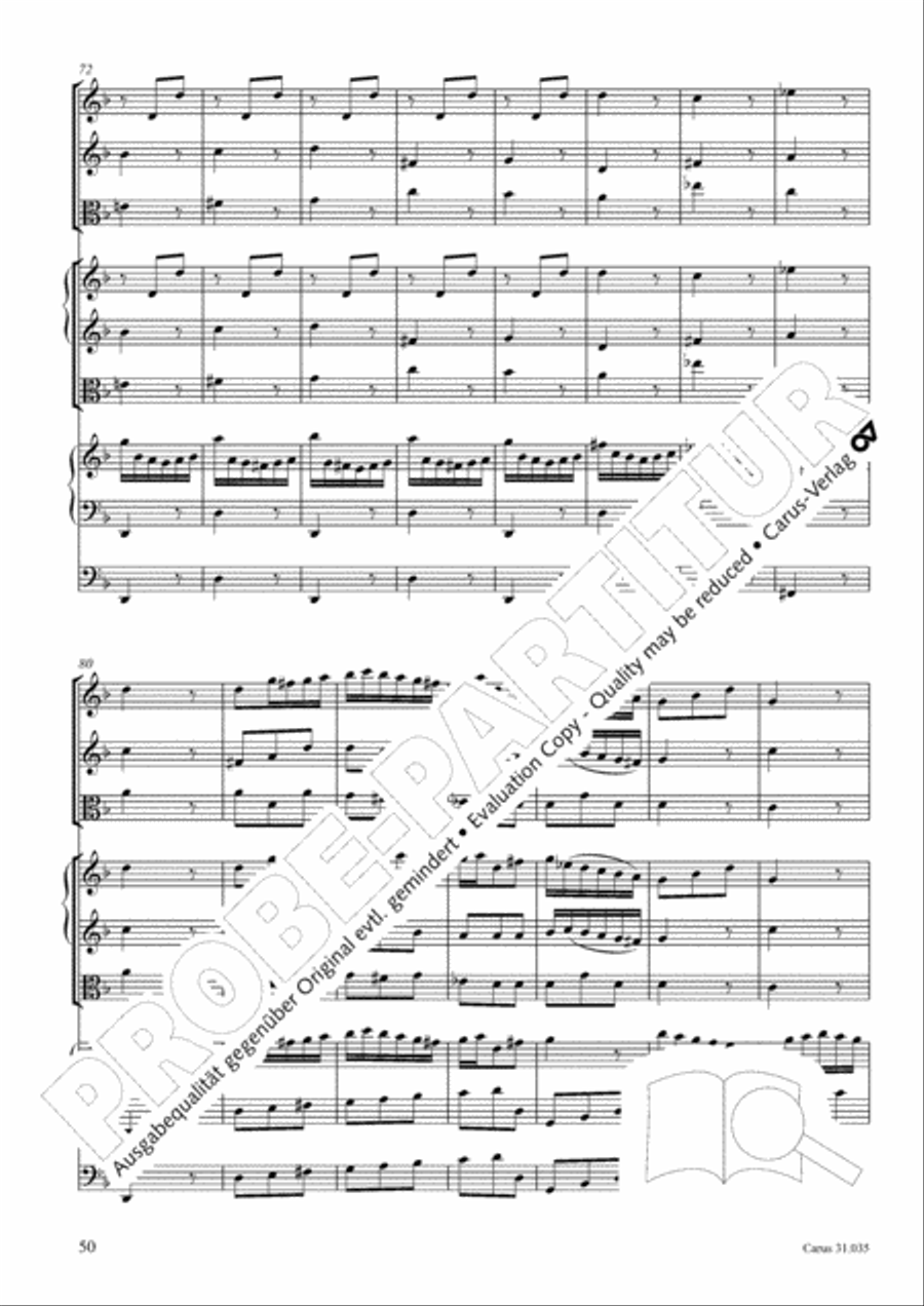 Soul and spirit are astounded (Geist und Seele wird verwirret) English Horn scores gallery preview page 51