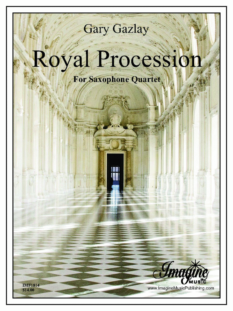 Royal Procession Royal Procession Saxophone Quartet scores gallery preview page 1