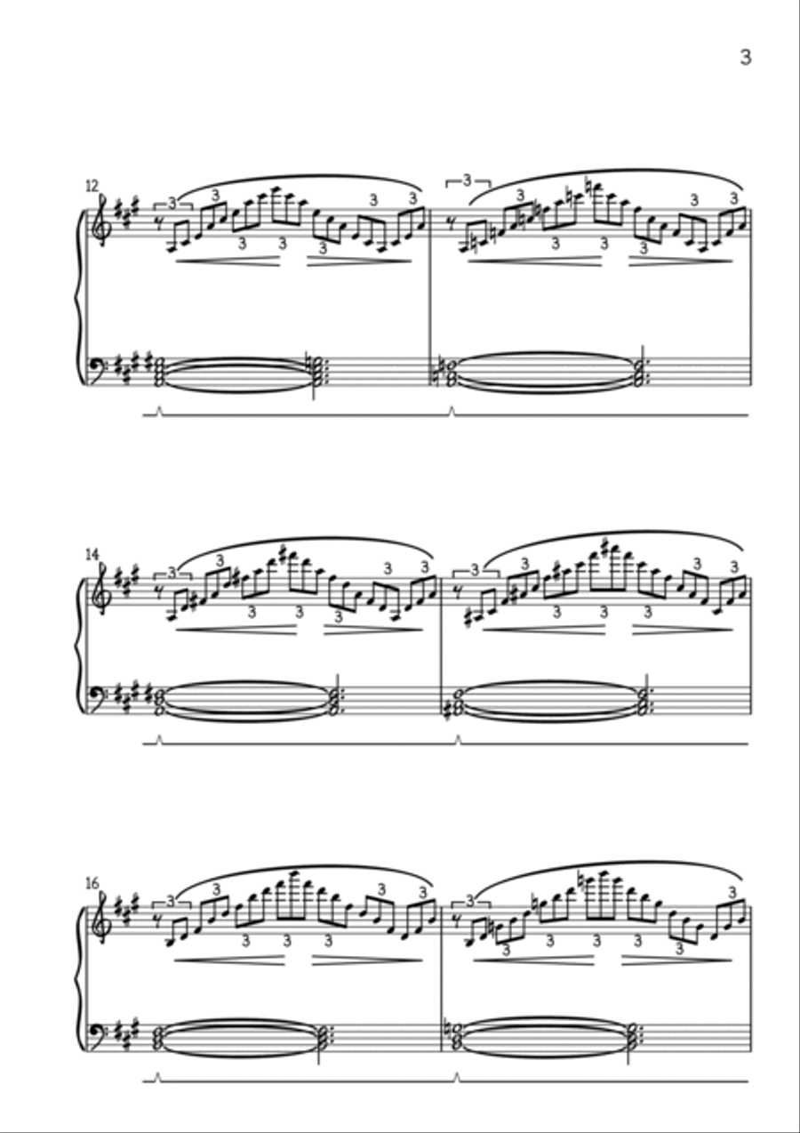 Study nº1 Piano Method scores gallery preview page 3