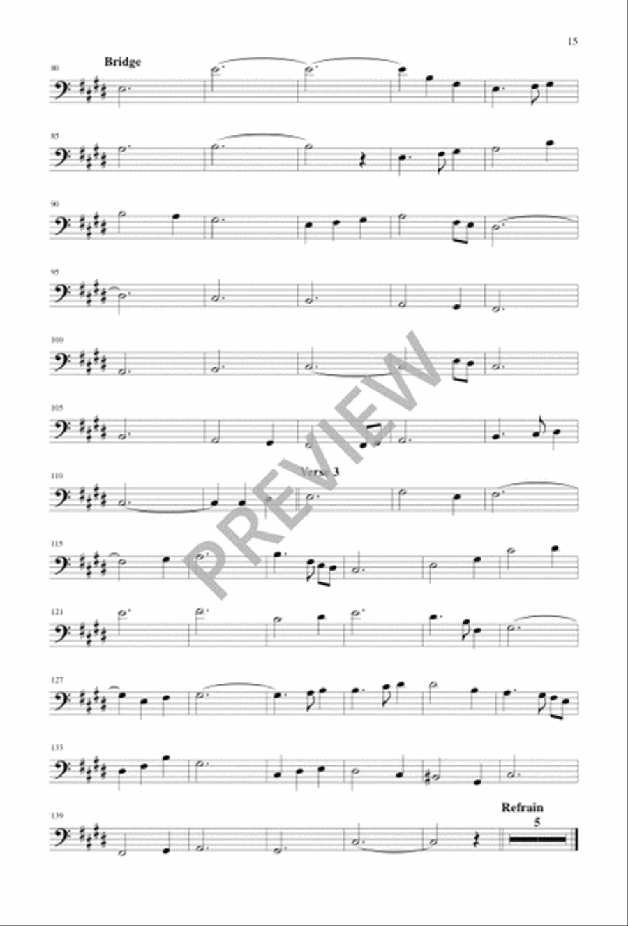 Lamentation 4-Part scores gallery preview page 14