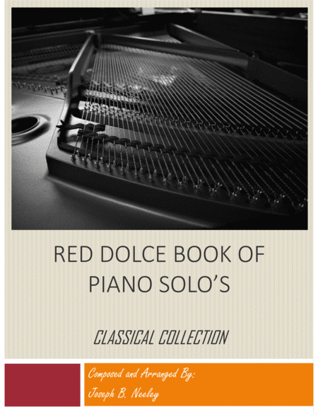 Red Dolce Book of Piano Solo's - Classical Collection