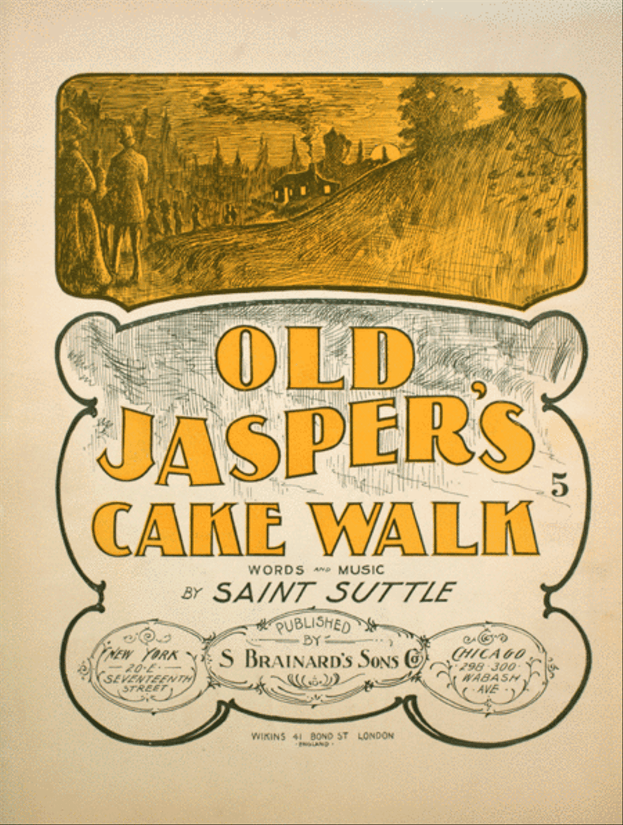 Old Jasper's Cake Walk Voice scores gallery preview page 1