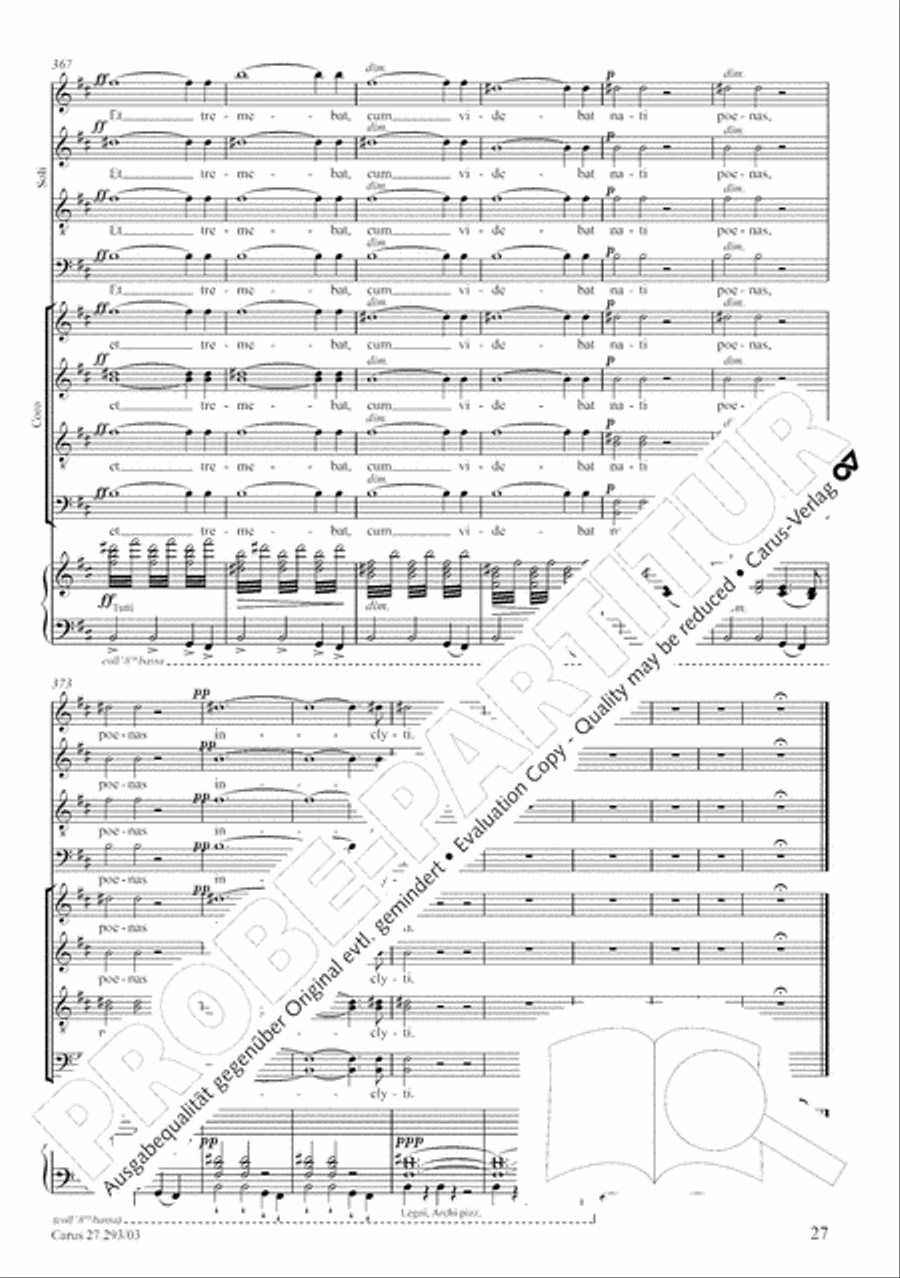 Stabat mater 4-Part scores gallery preview page 34