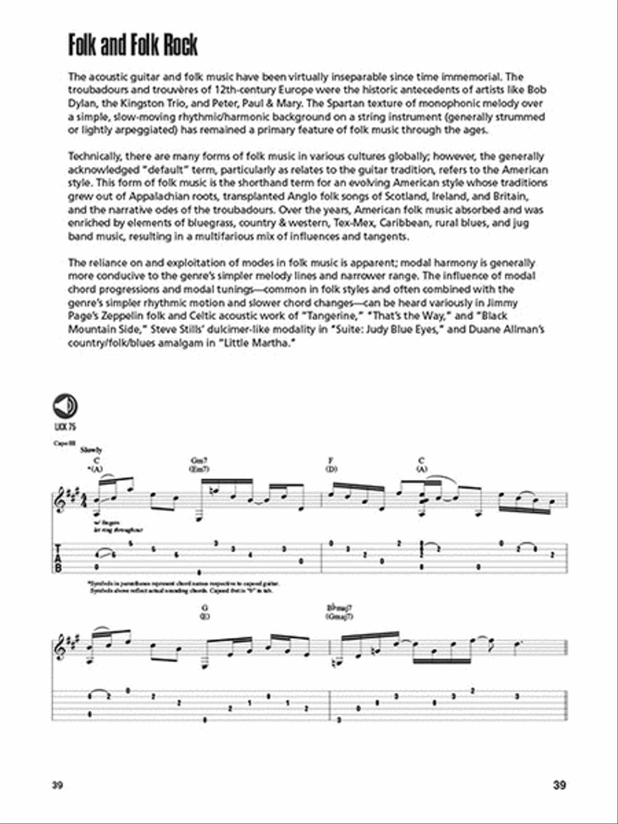 101 Must-Know Acoustic Licks Acoustic Guitar scores gallery preview page 4