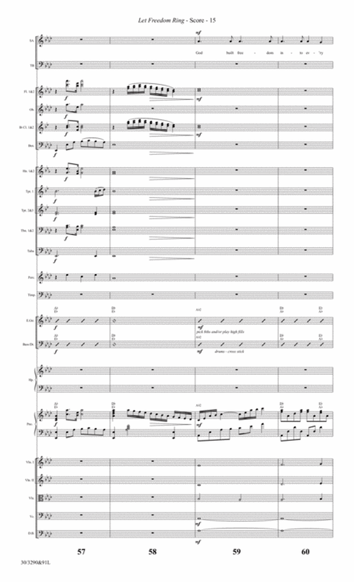 Let Freedom Ring - Orchestral Score and Parts image number null