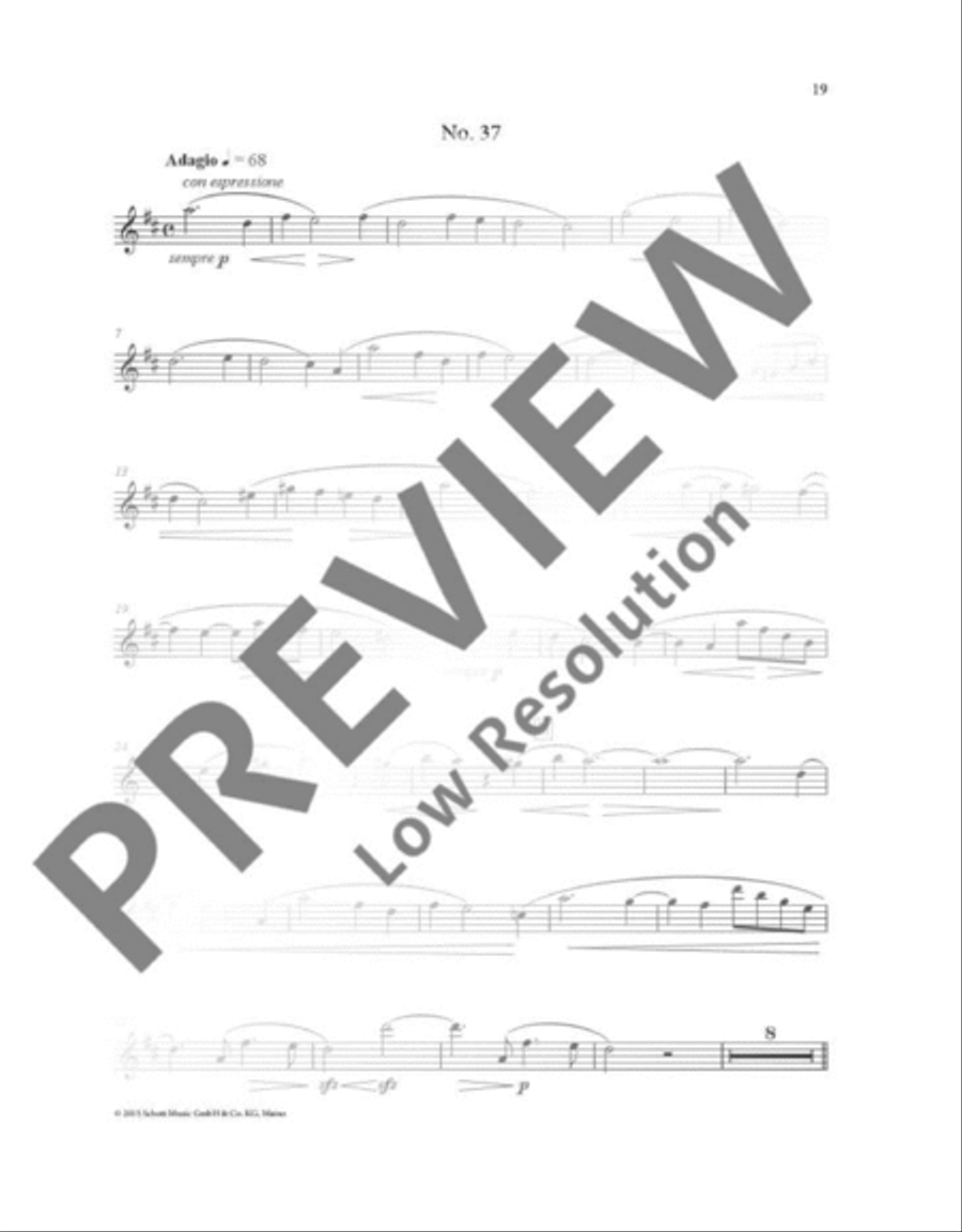 Clarinet Method B-Flat Clarinet scores gallery preview page 20