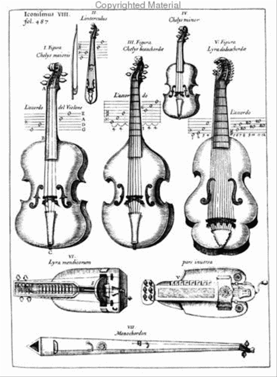 Methods & Treatises Viola da gamba - 3 Volumes - Italy 1600-1800 Viola scores gallery preview page 2