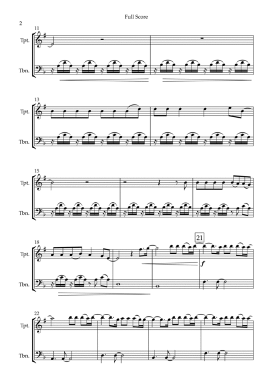 You Say Brass Duet scores gallery preview page 2