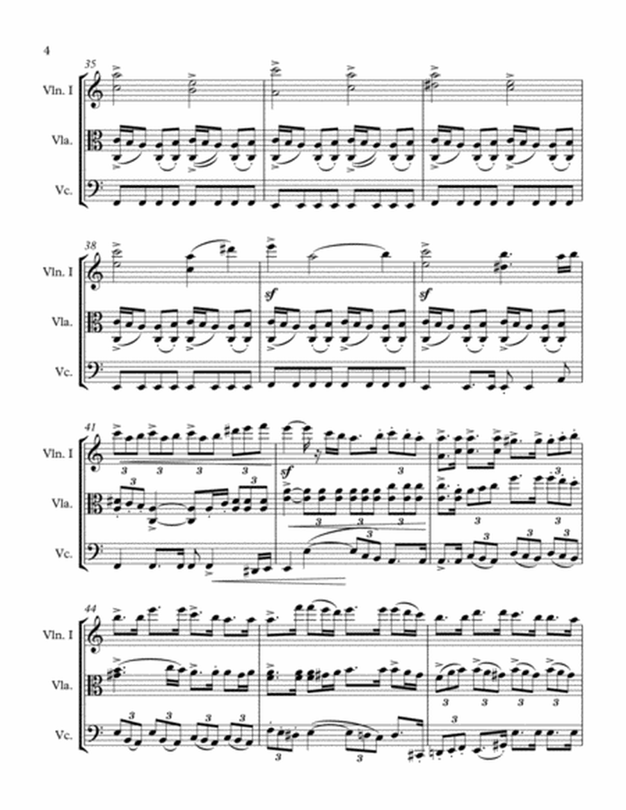 Pandemonium - String Trio in A Minor image number null