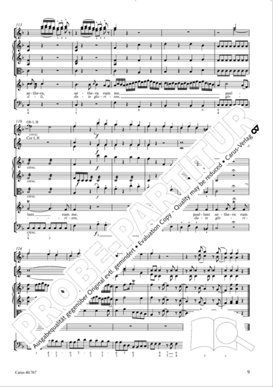 Exsultate, jubilate Exsultate, jubilate Bassoon scores gallery preview page 18