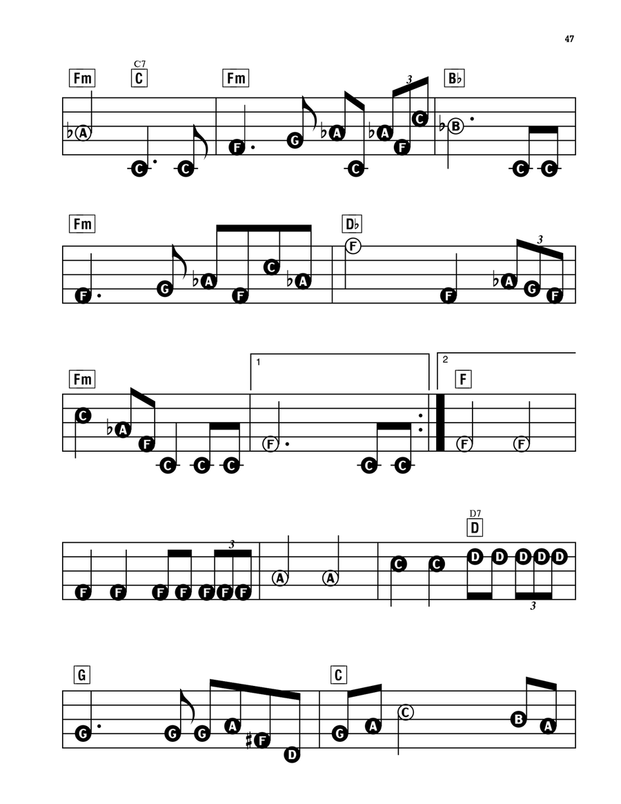 Throne Room and Finale (from Star Wars: A New Hope) Electronic Keyboard scores gallery preview page 2