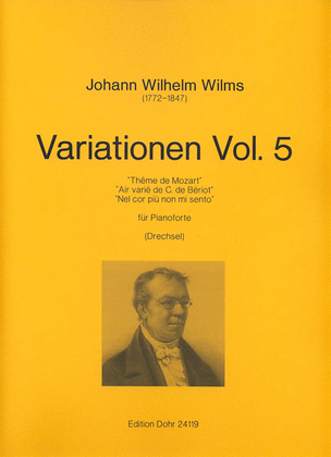Book cover for Variationen Vol. 5 für Pianoforte
