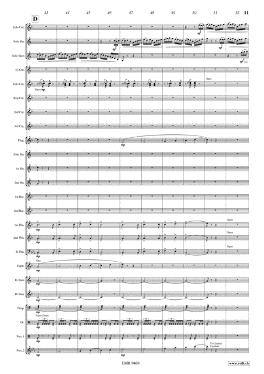 Three Stars In The Sky Brass Trio scores gallery preview page 11