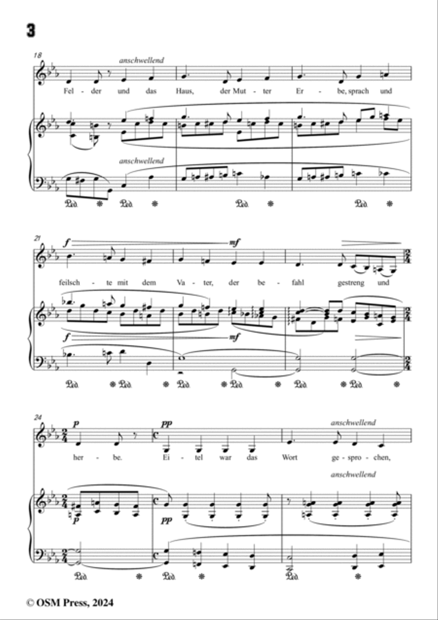 A. Jensen-Denke,denke,mein Geliebter,Op.30 No.4,in E flat Major Voice scores gallery preview page 4
