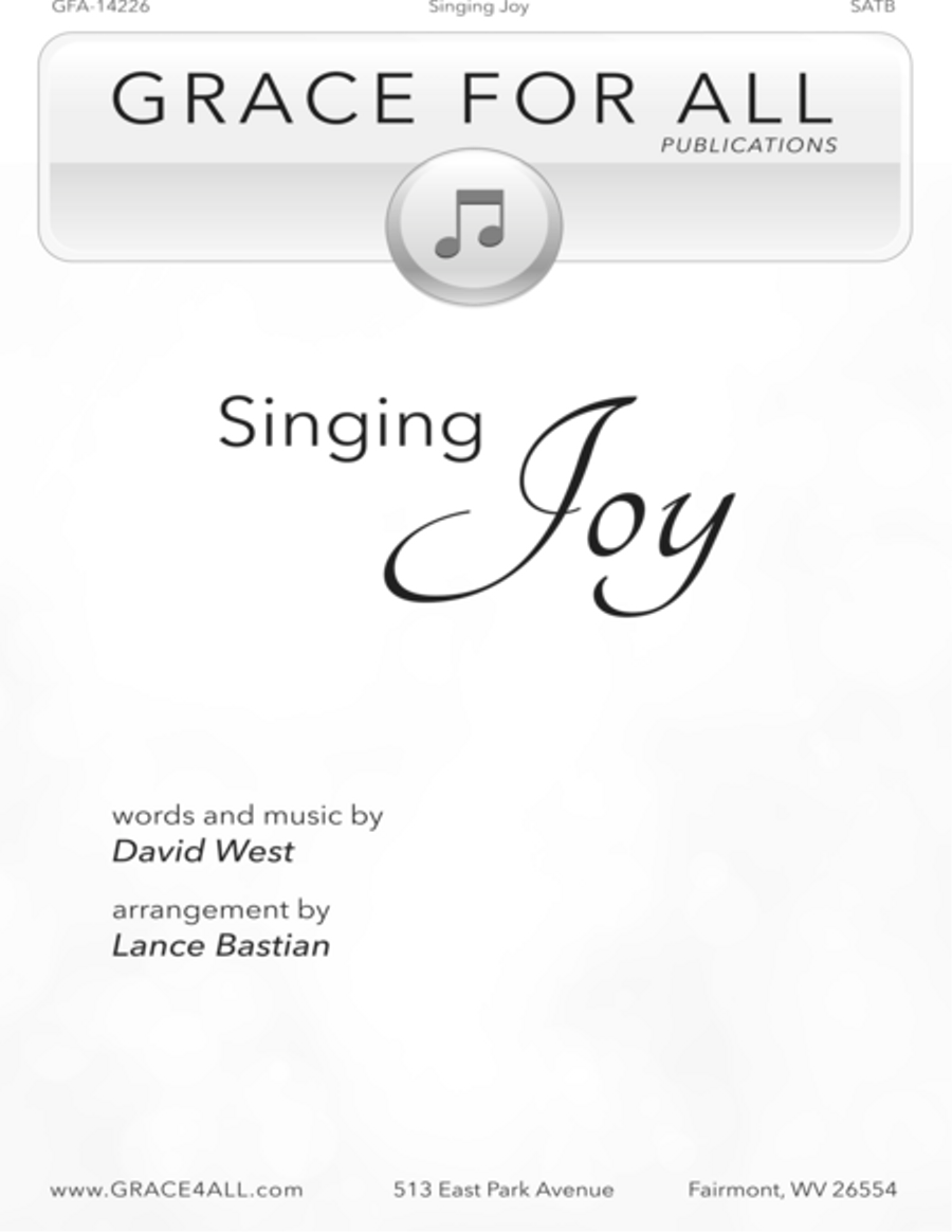 Singing Joy 4-Part scores gallery preview page 1