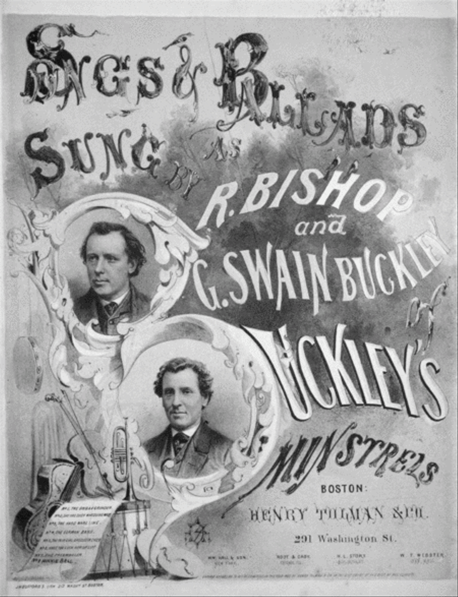 Minnie Bell, or, the Captain's Daughter. Songs & Ballads Voice scores gallery preview page 1